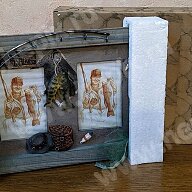 Обзор большой двойной фоторамки для рыбака